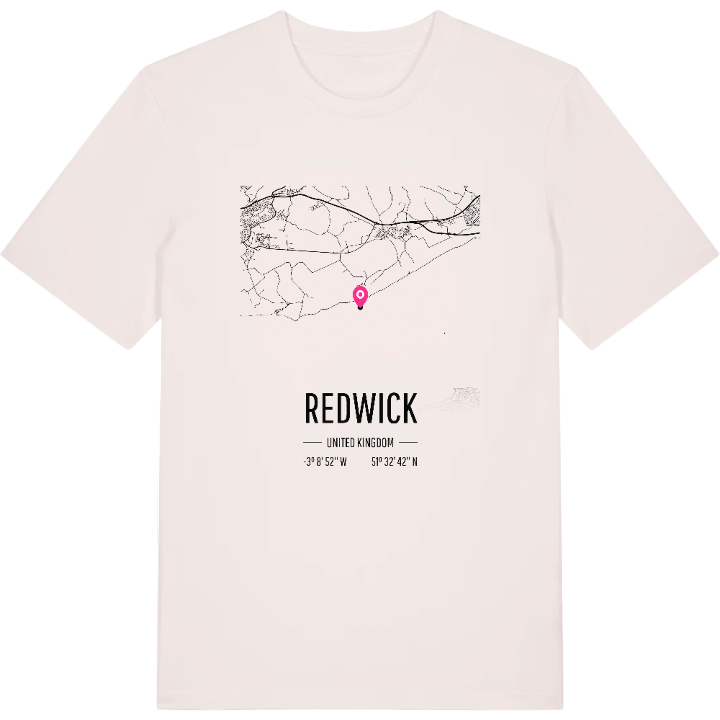 Redwick karta t-shirt – t-shirt från PinShirt