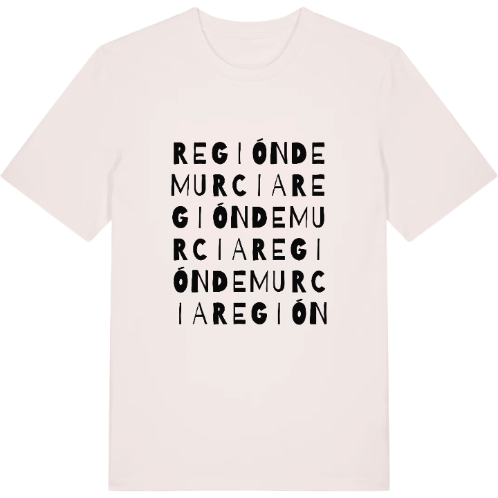 Región de Murcia ordlek t-shirt – t-shirt från PinShirt