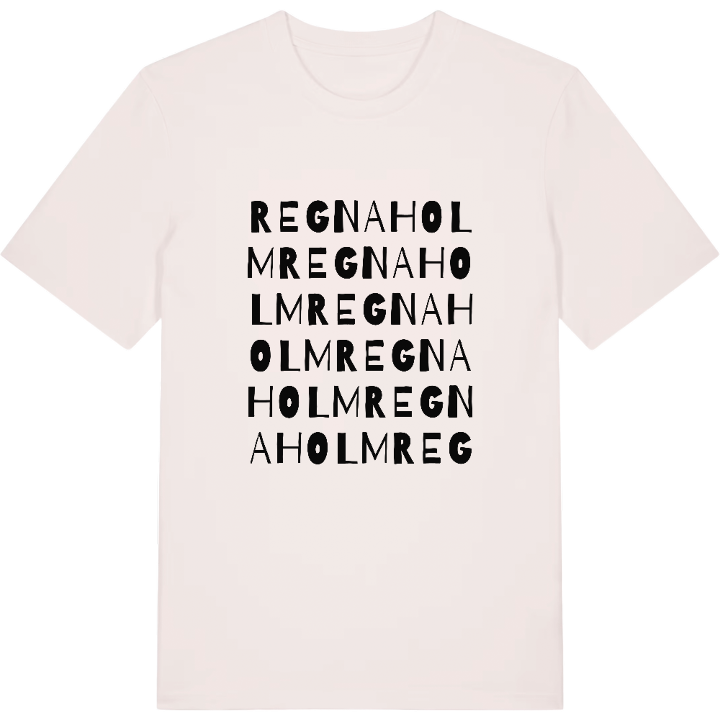 Regnaholm ordlek t-shirt – t-shirt från PinShirt