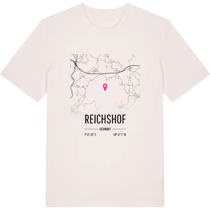 Reichshof karta t-shirt – t-shirt från PinShirt