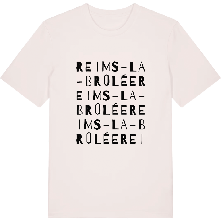 Reims-la-Brûlée ordlek t-shirt – t-shirt från PinShirt
