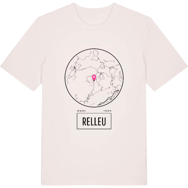 Relleu t-shirt – t-shirt från PinShirt