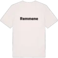 Remmene fetstil t-shirt