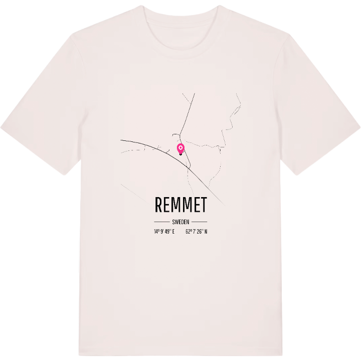 Remmet karta t-shirt – t-shirt från PinShirt