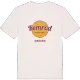 Remröd cirkel t-shirt