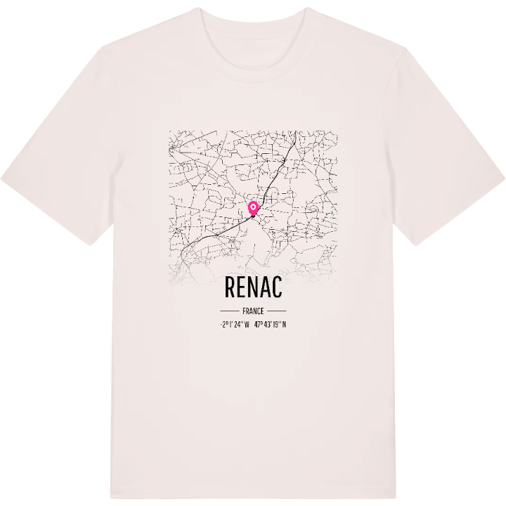 Renac karta t-shirt – t-shirt från PinShirt