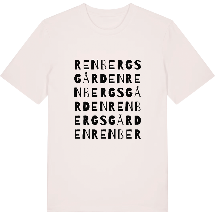 Renbergsgården ordlek t-shirt – t-shirt från PinShirt