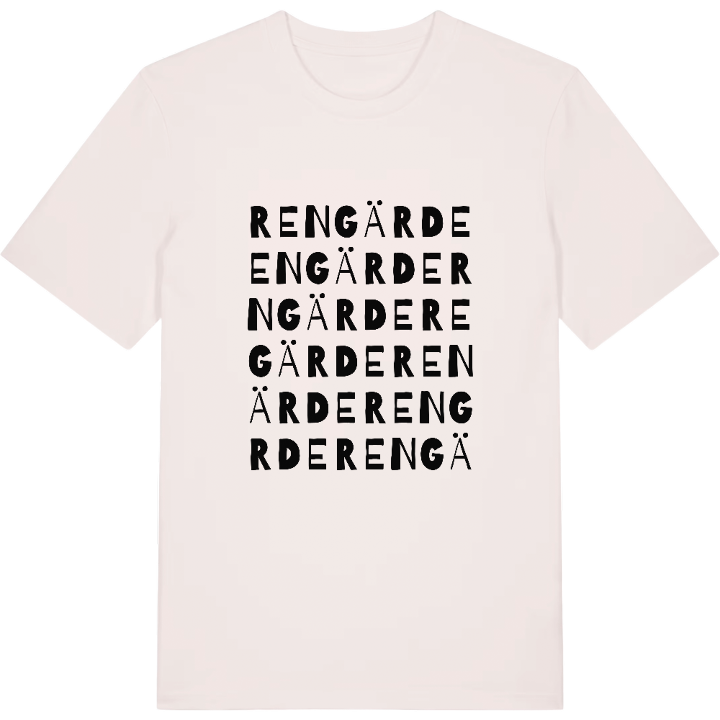 Rengärde ordlek t-shirt – t-shirt från PinShirt