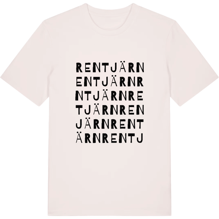Rentjärn ordlek t-shirt – t-shirt från PinShirt