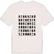 Reorseröd ordlek t-shirt