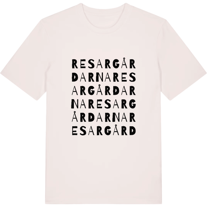 Resargårdarna ordlek t-shirt – t-shirt från PinShirt