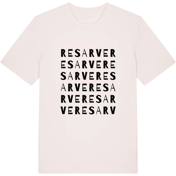 Resarve ordlek t-shirt – t-shirt från PinShirt