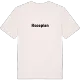 Reseplan fetstil t-shirt