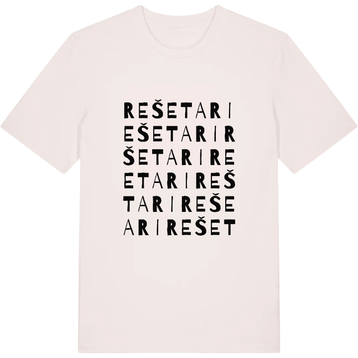 Rešetari ordlek t-shirt – t-shirt från PinShirt