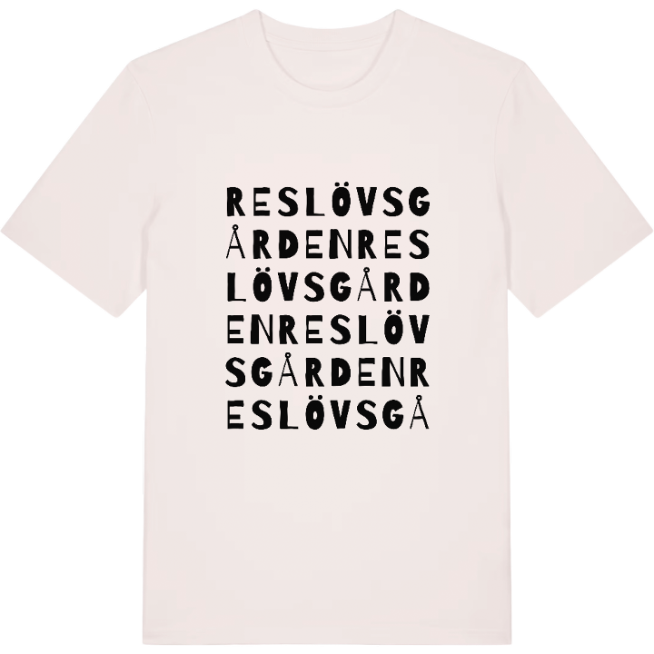 Reslövsgården ordlek t-shirt – t-shirt från PinShirt