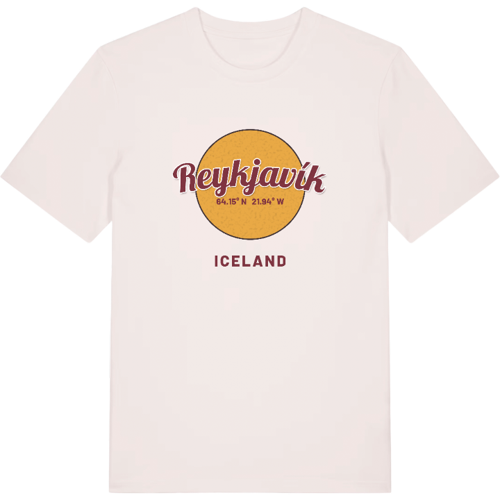 Reykjavík cirkel t-shirt – t-shirt från PinShirt