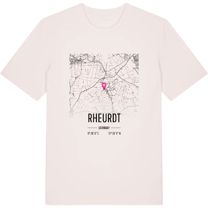 Rheurdt karta t-shirt – t-shirt från PinShirt