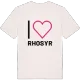 Jag älskar Rhosyr t-shirt stort tryck