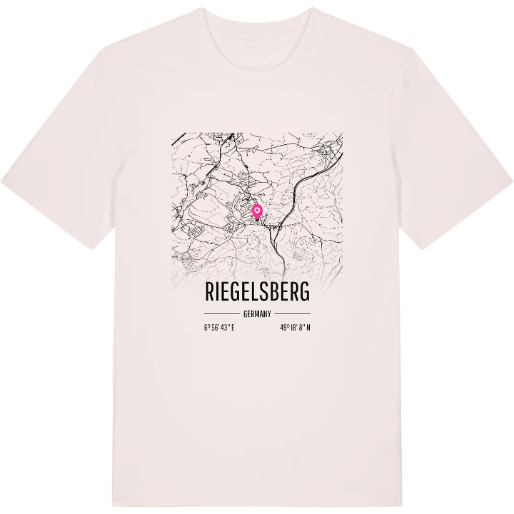 Riegelsberg karta t-shirt – t-shirt från PinShirt