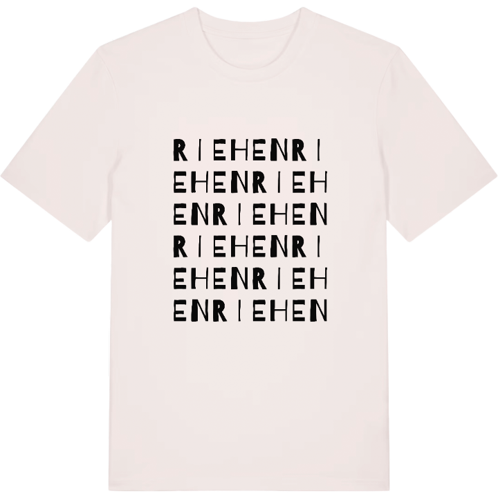 Riehen ordlek t-shirt – t-shirt från PinShirt