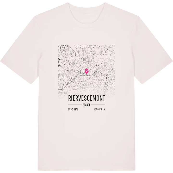 Riervescemont karta t-shirt – t-shirt från PinShirt