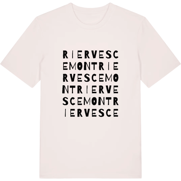 Riervescemont ordlek t-shirt – t-shirt från PinShirt
