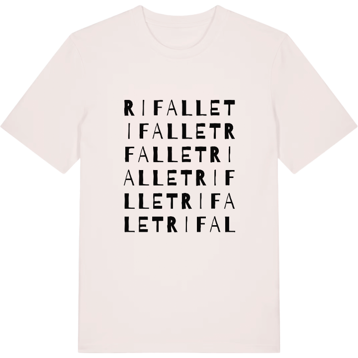 Rifallet ordlek t-shirt – t-shirt från PinShirt