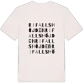 Rifallshöjden ordlek t-shirt