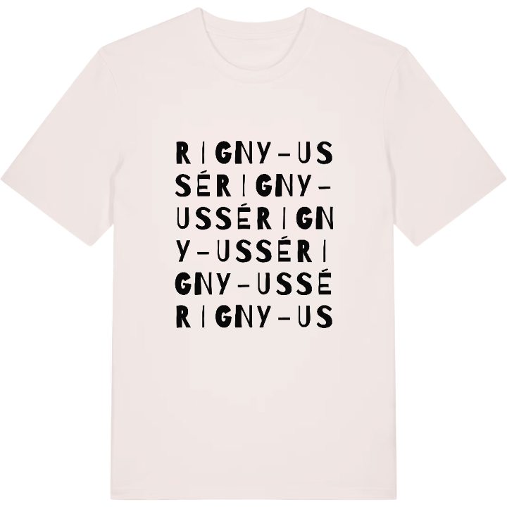 Rigny-Ussé ordlek t-shirt – t-shirt från PinShirt
