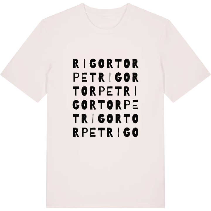 Rigortorpet ordlek t-shirt – t-shirt från PinShirt