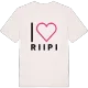 Jag älskar Riipi t-shirt stort tryck