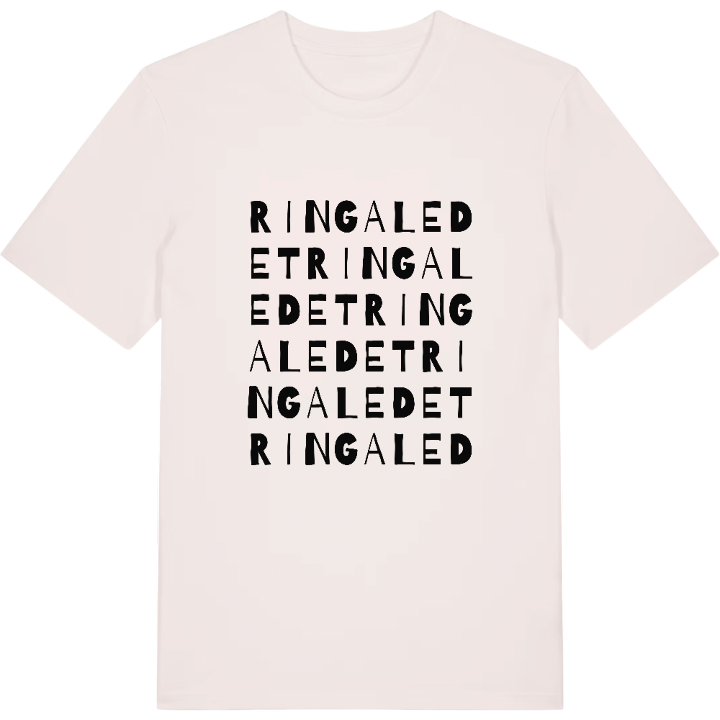 Ringaledet ordlek t-shirt – t-shirt från PinShirt