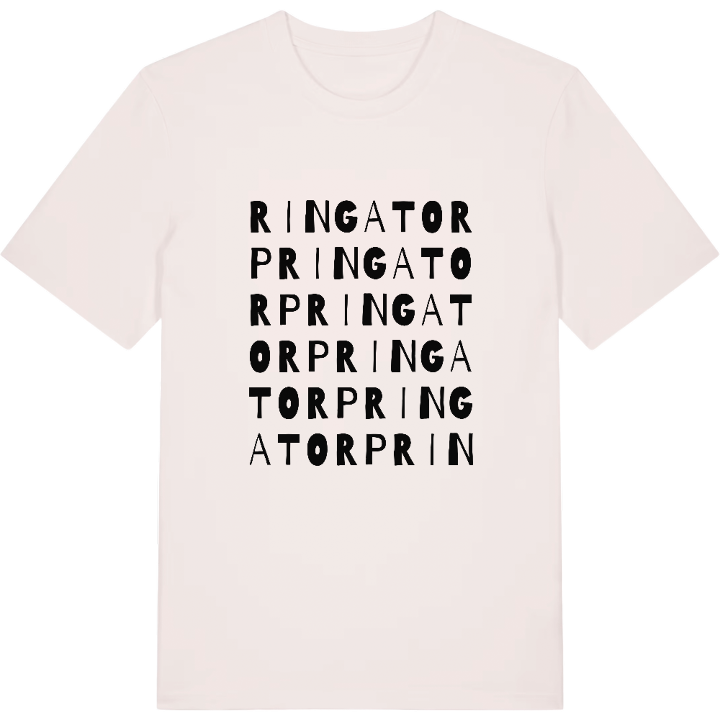 Ringatorp ordlek t-shirt – t-shirt från PinShirt