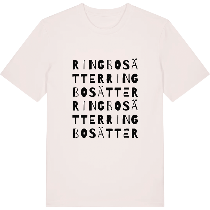 Ringbosätter ordlek t-shirt – t-shirt från PinShirt