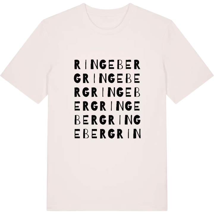 Ringeberg ordlek t-shirt – t-shirt från PinShirt