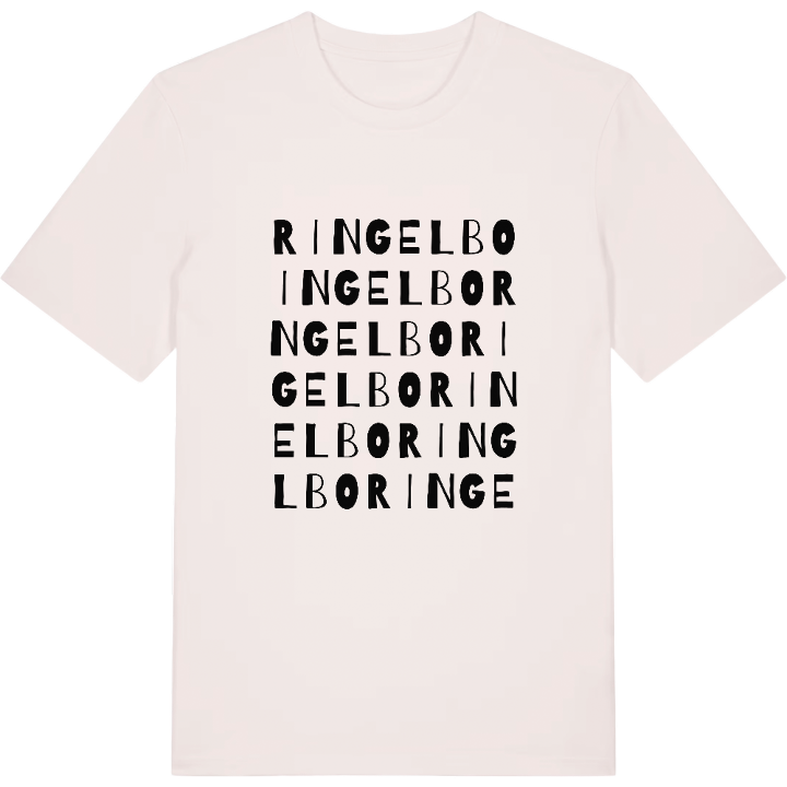 Ringelbo ordlek t-shirt – t-shirt från PinShirt