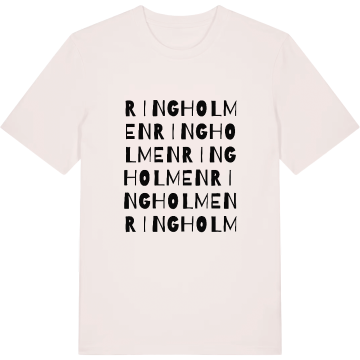 Ringholmen ordlek t-shirt – t-shirt från PinShirt