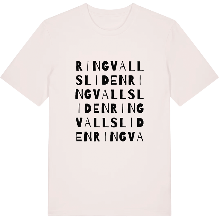 Ringvallsliden ordlek t-shirt – t-shirt från PinShirt