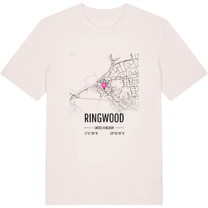 Ringwood karta t-shirt – t-shirt från PinShirt