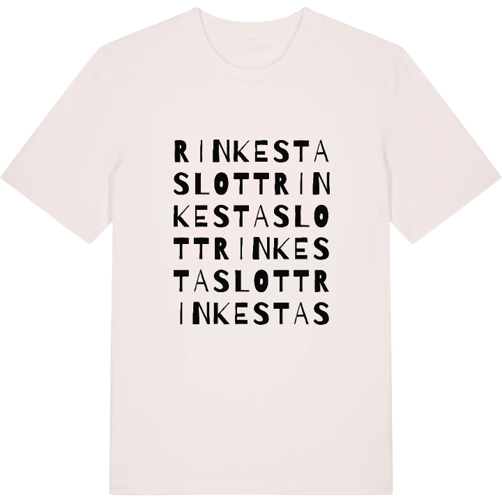 Rinkesta slott ordlek t-shirt – t-shirt från PinShirt