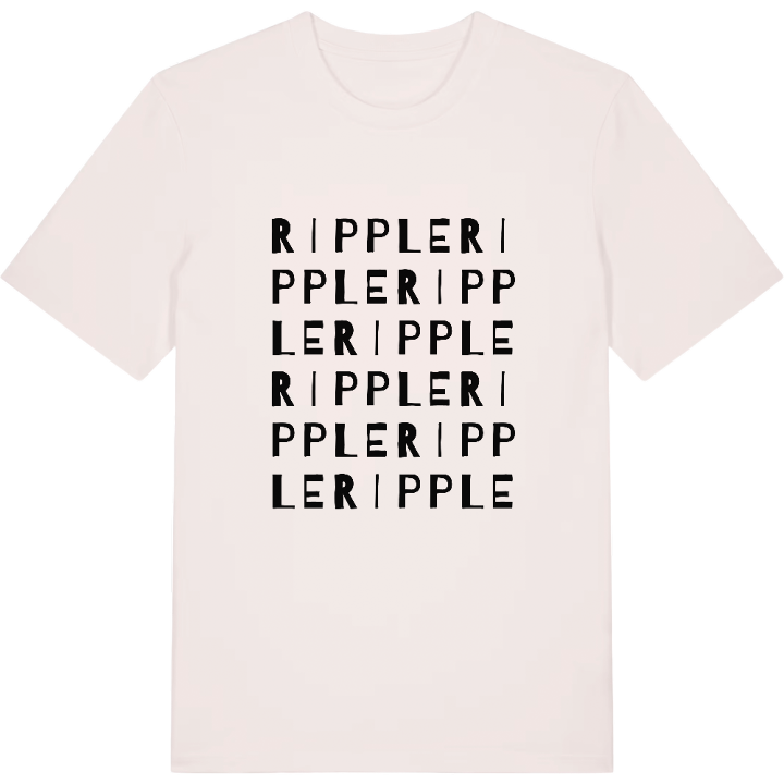 Ripple ordlek t-shirt – t-shirt från PinShirt