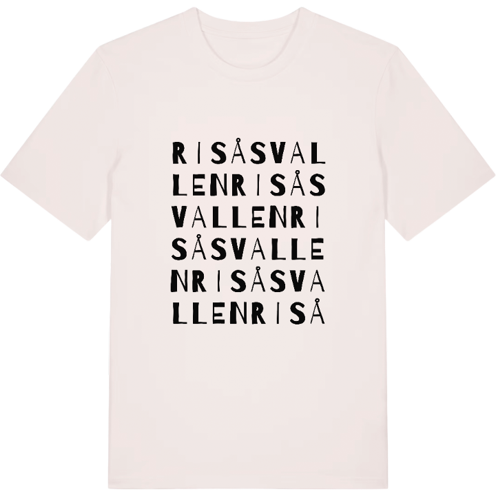 Risåsvallen ordlek t-shirt – t-shirt från PinShirt