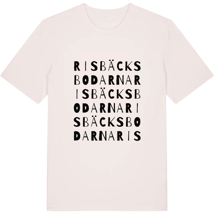 Risbäcksbodarna ordlek t-shirt – t-shirt från PinShirt