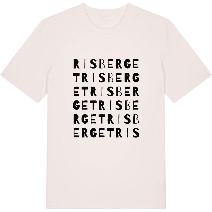 Risberget ordlek t-shirt – t-shirt från PinShirt
