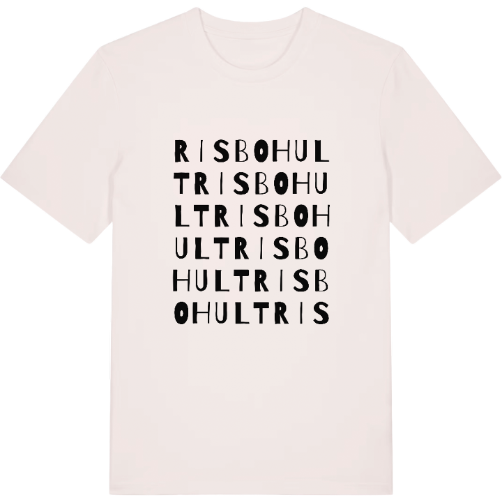 Risbohult ordlek t-shirt – t-shirt från PinShirt