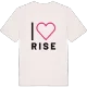 Jag älskar Rise t-shirt stort tryck