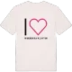 Jag älskar Riseberga Kloster t-shirt stort tryck