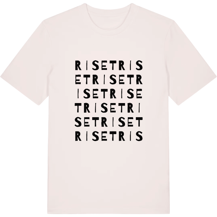 Riset ordlek t-shirt – t-shirt från PinShirt