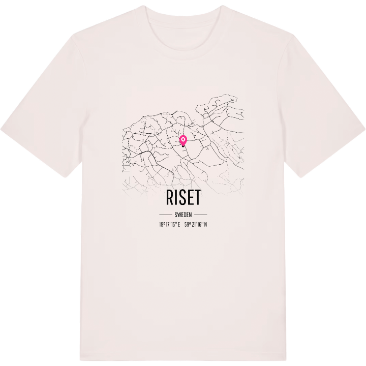 Riset karta t-shirt – t-shirt från PinShirt