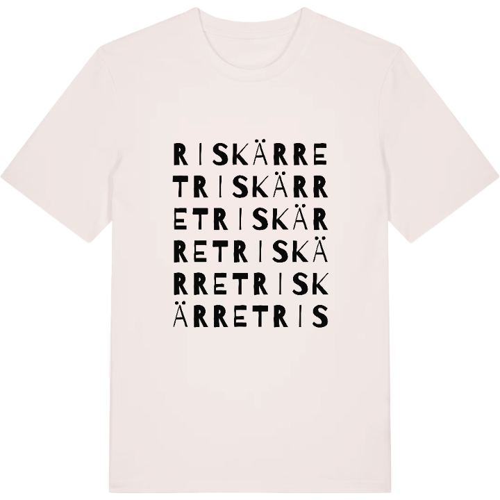 Riskärret ordlek t-shirt – t-shirt från PinShirt